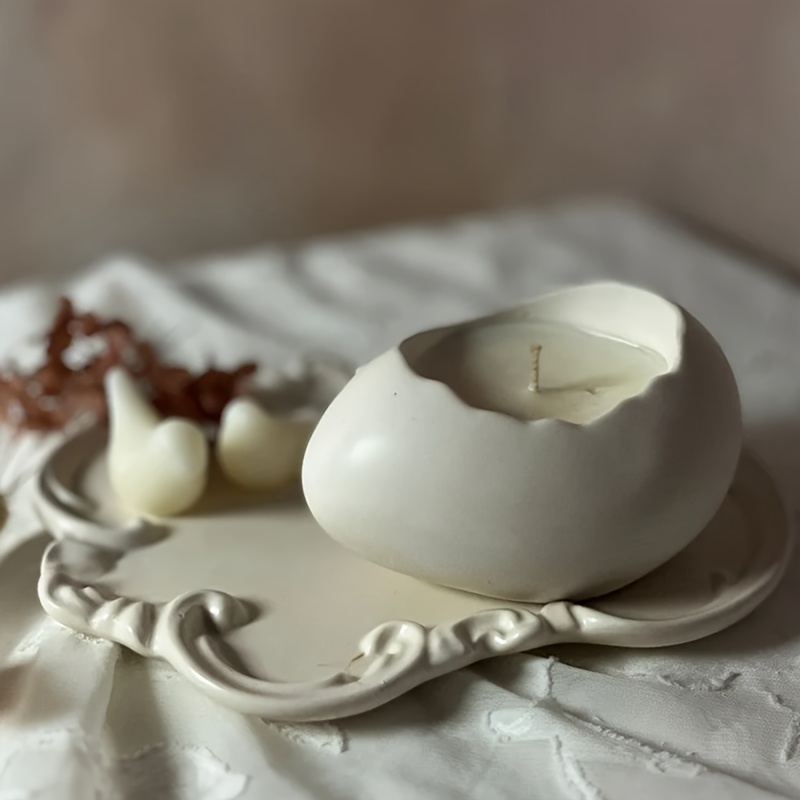 Potsticker Mold - 레진 실리콘 몰드, 타원형 석고 몰드