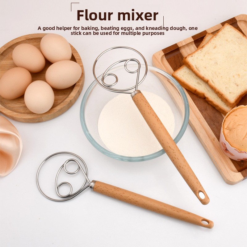 플라스틱 손잡이가있는 1Pc 덴마크어 반죽 털, 스테인 - Danish Pancake Pan 리뷰 및 가격