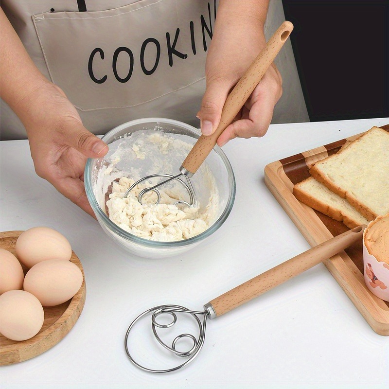 나무 손잡이가 있는 스테인레스 스틸 덴마크식 반죽 거품 - Danish Pancake Pan 리뷰 및 가격